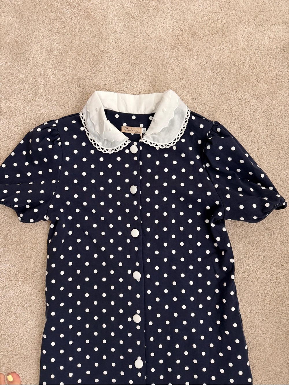 Polka Dot Dress - Picture 4 of 10